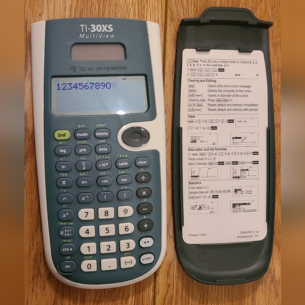 Texas Instruments TI-30XS Multiview Scientific Calculator - Picture 5 of 7
